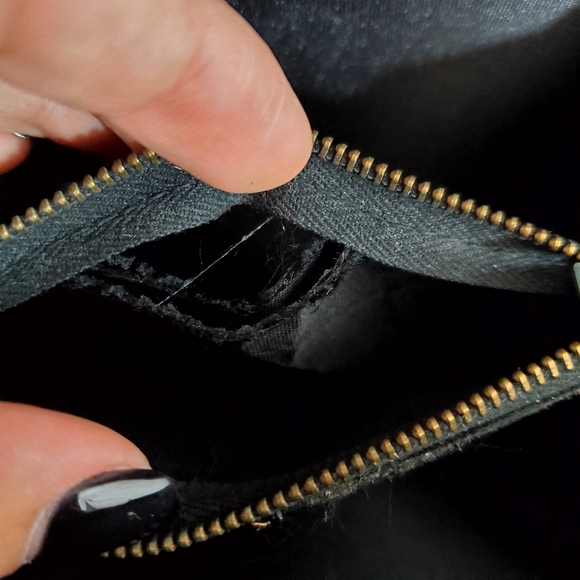 Vintage 70s Alligator Satchel Genuine Reptile Skin - Picture 7 of 12